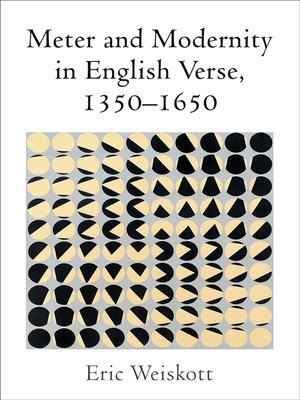cover image of Meter and Modernity in English Verse, 1350-1650